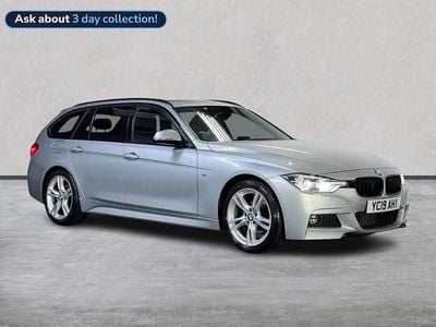Silver Used 2019 BMW 318 M Sport Estate | £15,249 (Fair price)