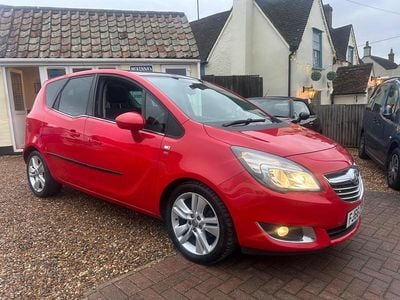Used Vauxhall Meriva 120 HP (88 kW) 2016 Red MPV