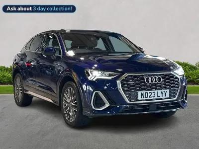 Used Audi Q3 Sportback S-Line 200 HP (147 kW) 2023 Blue SUV