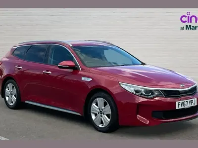 Used Kia Optima 202 HP (148 kW) 2018 Red Estate