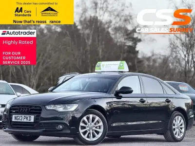 Używany Audi A6 Comfort 313 KM (230 kW) 2013 Czarny Sedan/Limuzyna