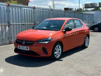 Used Vauxhall Corsa Elite 75 HP (55 kW) 2021 Orange Hatchback