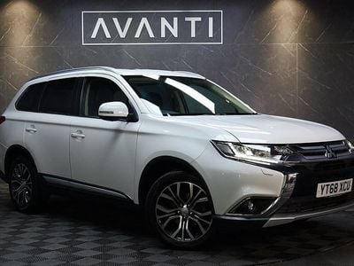 White Used 2018 Mitsubishi Outlander SUV | £14,000 (A bit pricey)