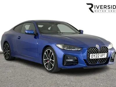 Used BMW 420 M Sport 181 HP (133 kW) 2022 Blue Coupe
