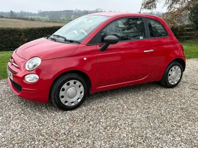 Used Fiat 500 Pop 69 HP (50 kW) 2017 Red Hatchback