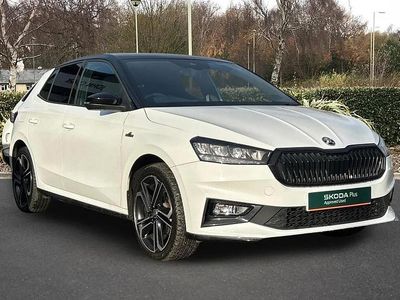 White Used 2022 Skoda Fabia Monte Carlo Hatchback | £13,900 (Fair price)