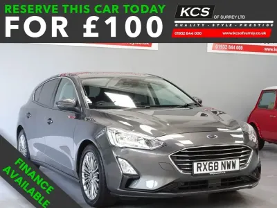 Used Ford Focus Titanium X 125 HP (91 kW) 2018 Grey Hatchback