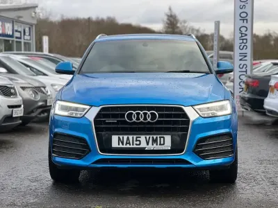Used Audi Q3 S-line plus 150 HP (110 kW) 2015 Blue SUV