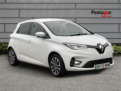 Used Renault Zoe GT-Line 100 kW (136 HP) 2020 White Hatchback