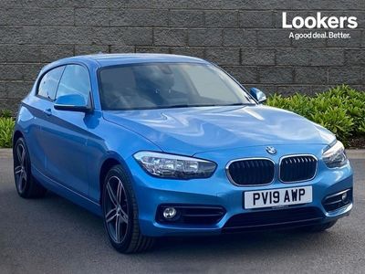 used BMW 118 1 Series d Sport 3dr [Nav/Servotronic]