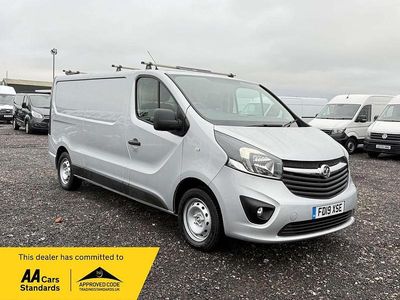 Used Vauxhall Vivaro Sportive 120 HP (88 kW) 2019 Silver MPV