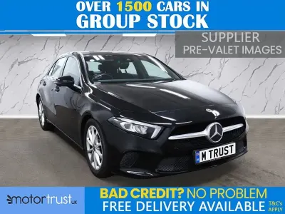 Used Mercedes A180 136 HP (100 kW) 2019 Black Hatchback