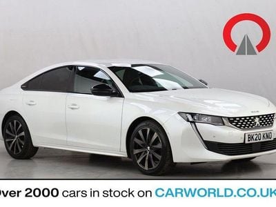 White Used 2020 Peugeot 508 GT-line Hatchback | £10,990 (Fair price)