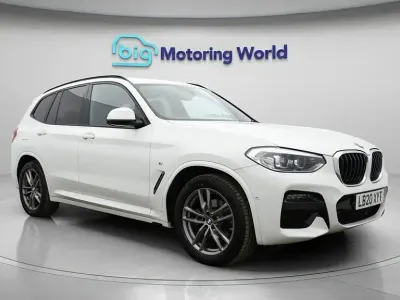 Used BMW X3 M Sport 190 HP (139 kW) 2020 White SUV