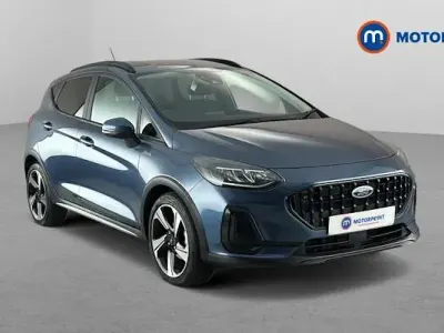 Used Ford Fiesta Active 125 HP (91 kW) 2022 Blue Hatchback