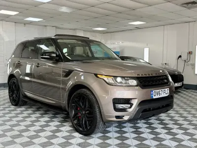 Usado Land Rover Range Rover Sport Autobiography Dynamic 306 CV (225 kW) 2017 Marrón SUV