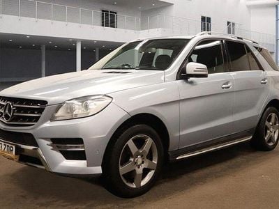 Silver Used 2013 Mercedes ML350 AMG SUV | £9,999 (Fair price)