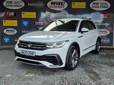 Used VW Tiguan R-line Edition 150 HP (110 kW) 2023 White SUV