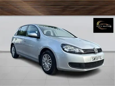 Used VW Golf VI S 105 HP (77 kW) 2009 Silver Hatchback
