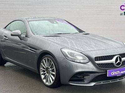 Used Mercedes SLC200 AMG line 184 HP (135 kW) 2018 Grey Cabriolet