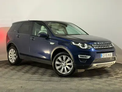 Used Land Rover Discovery Sport HSE Luxury 190 HP (139 kW) 2015 Blue SUV