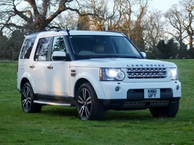 Used Land Rover Discovery 4 2012 White SUV