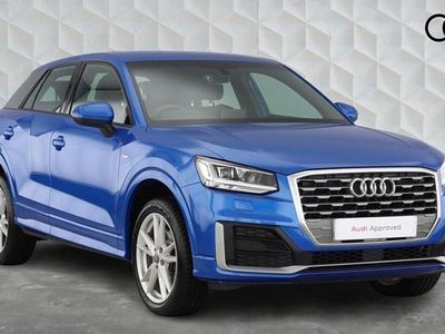 Used Audi Q2 S-Line 150 HP (110 kW) 2018 Blue SUV