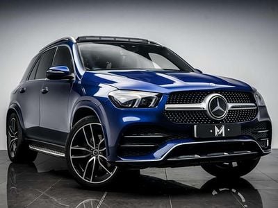 Used Mercedes GLE400 AMG line 2021 Blue Estate