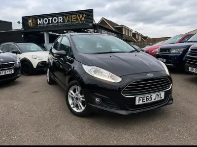 Used Ford Fiesta Zetec 2015 Black Hatchback