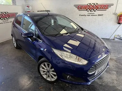 Used Ford Fiesta Titanium 2016 Blue Hatchback