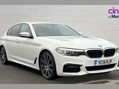 Used BMW 530 M Sport 248 HP (182 kW) 2019 White Sedan