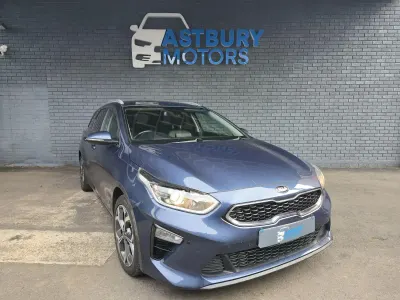 Used Kia Ceed 136 HP (100 kW) 2018 Blue Hatchback