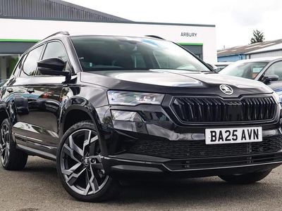 Used Skoda Karoq SportLine 150 HP (110 kW) 2025 Black SUV
