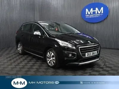 Used Peugeot 3008 Active 2016 Black Hatchback