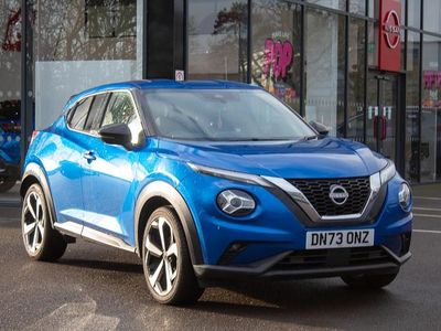 Used Nissan Juke Tekna 114 HP (83 kW) 2023 Magnetic blue SUV