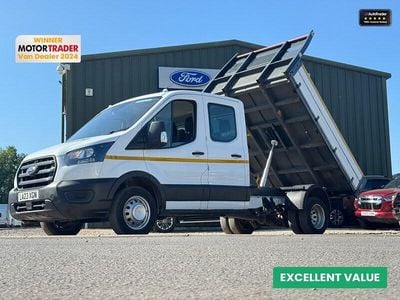 Used Ford Transit Select 130 HP (95 kW) 2023 White Cabriolet