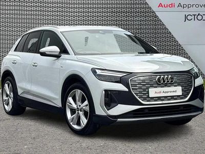 Used Audi Q4 e-tron S-Line 125 kW (170 HP) 2022 White SUV
