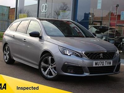 Grey Used 2020 Peugeot 308 SW GT-line Estate | £9,495 (Expensive)