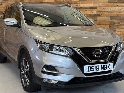 Used Nissan Qashqai N-Connecta 116 HP (85 kW) 2018 Silver SUV