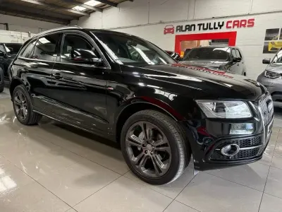 Begagnad Audi Q5 S-line plus 190 HK (139 kW) 2016 Svart SUV