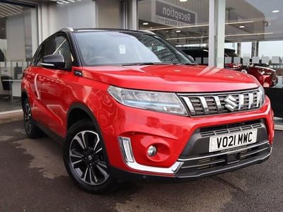 Red Used 2021 Suzuki Vitara SZ5 Hatchback | £13,446 (Good price)
