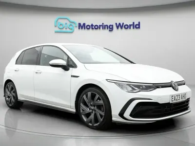 Used VW Golf VIII R-line 150 HP (110 kW) 2023 White Hatchback