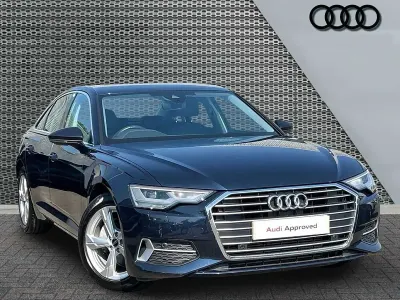 Used Audi A6 Sport 2023 Blue Sedan