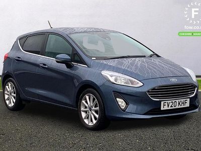 Used Ford Fiesta Titanium 125 HP (91 kW) 2020 Blue Hatchback