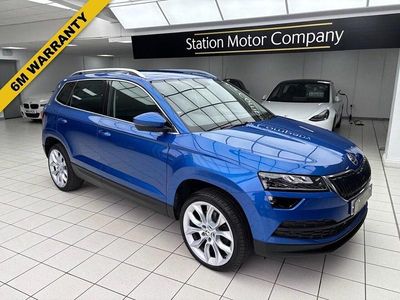 Used Skoda Karoq SE L 150 HP (110 kW) 2021 Blue SUV