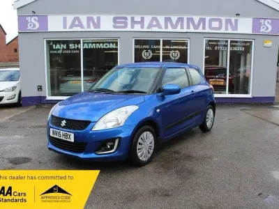 Used Suzuki Swift 94 HP (69 kW) 2015 Blue Hatchback