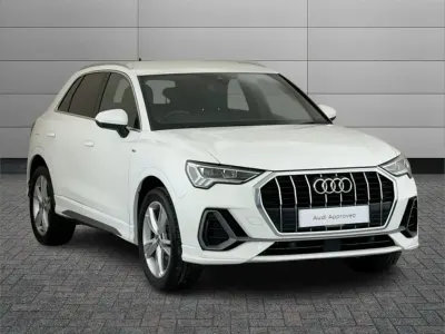 Used Audi Q3 S-Line 150 HP (110 kW) 2019 White SUV