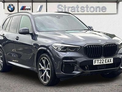 Grey Used 2022 BMW X5 M Sport SUV | £46,995 (Fair price)