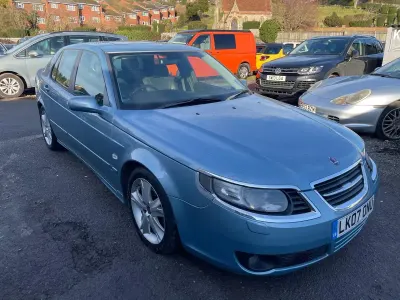 Used Saab 9-5 Aero 2007 Blue Sedan