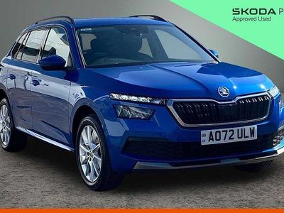 Used Skoda 110 R SE Drive 81 HP (59 kW) 2022 Race blue metallic Estate